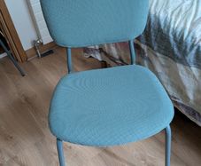 4 IKEA Karljan Chairs - good condition, in blue (Kabusa turquoise)