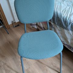 4 IKEA Karljan Chairs - good condition, in blue (Kabusa turquoise)