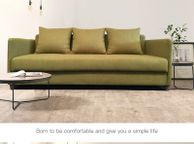 main image for ad 3 Seats Sofa Bed in Colour Green