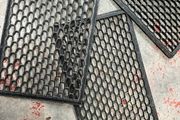 3 Black Outdoor Mats