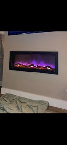 Stanley Electric Fire Built In Media Wall Style