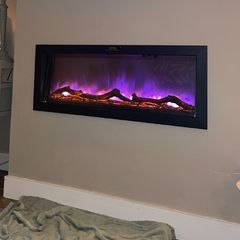 Stanley Electric Fire Built In Media Wall Style