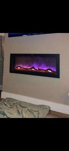Stanley Electric Fire Built In Media Wall Style