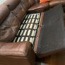 Calia Italia Genuine Leather Corner Sofa Image 3