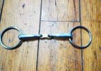 French Link Snaffle with sweet copper lozenge