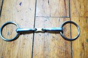 French Link Snaffle with sweet copper lozenge