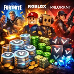 Cheap Game Currency Fortnite, Roblox, Valorant