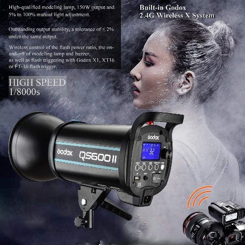 30144 Godox QS600 II QS600II 600Ws Professional Studio Strobe