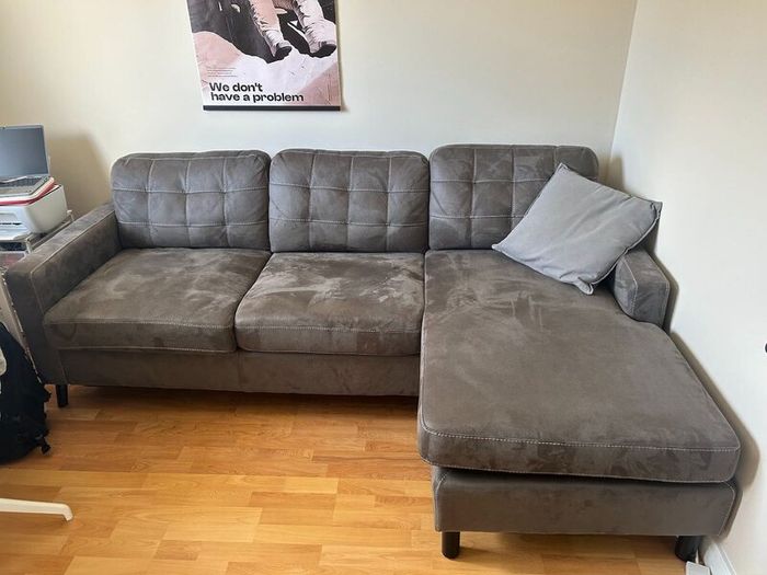 3-Piece Sofa Set (L-Shape, 3-Seater, 2-Seater)