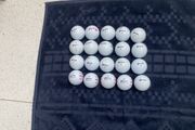 20 Srixon Zstar/Qstar Balls