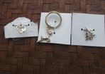 2 NEW Pendants and 1 Keyring NEW