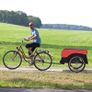 Cargo Trailer Bike Trailer Cargo Trailer Cargo Trailer Cargo Trailer Cargo Trailer (Red-Black) Image 4