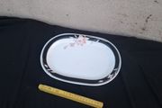 Floral china biscuit plate postage possible