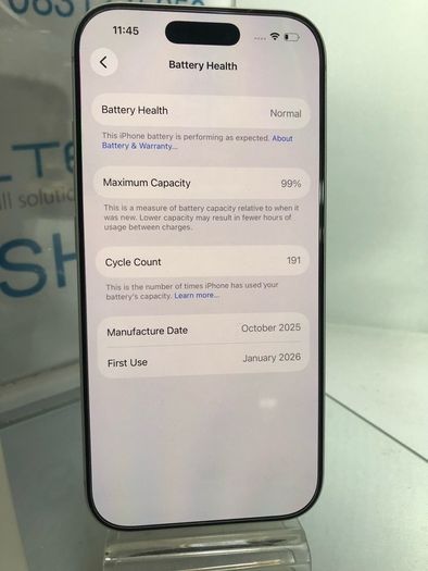 iPhones 17 Pro 512gb Apple Warranty 2027