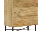 Sideboard Solid Mango Wood 60x35x75 cm