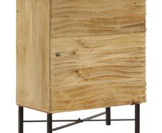 Sideboard Solid Mango Wood 60x35x75 cm