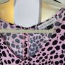 NEW Rowen Avenue Carraig Donn pink leopard print top animal print, Size Medium BNWT Image 2