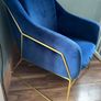 EzLiving satin style armchair Image 2