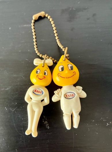 Vintage Esso Key Chain