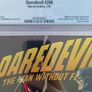 Daredevil Issue 288 CBCS / CGC 9.4 Bullseye Certified Graded Comic Framed  DC Marvel Image 4
