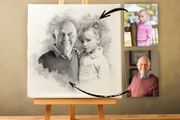 Personalised Custom Gifts Newlywed, grandad, Grandma, godchild