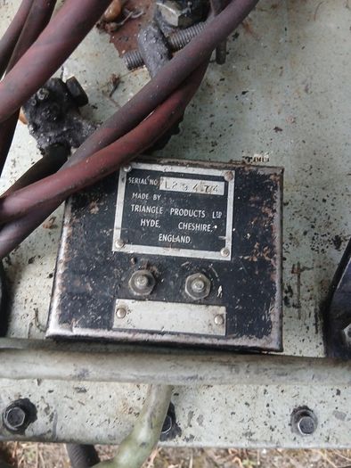 vintage triangle welder