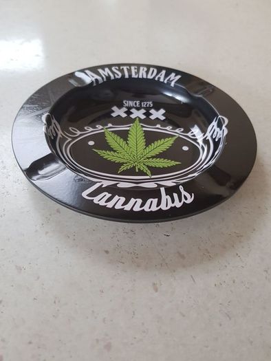 Marijuana Leaf Ashtrays