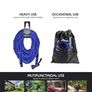 CNMTCCO Garden Hose Pipe, 100FT Garden Hoses Expandable with 3/4", 1/2" Fittings, Expanding Magic Hose, with 7 Function Spray Nozzle, Anti-Leakage Latex Core Hosepipe (30M) Image 5