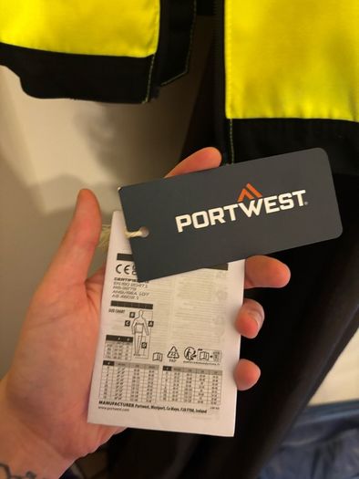 high visibility jacket port west