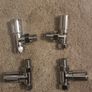 2 Radiator valve set chrome Image 8