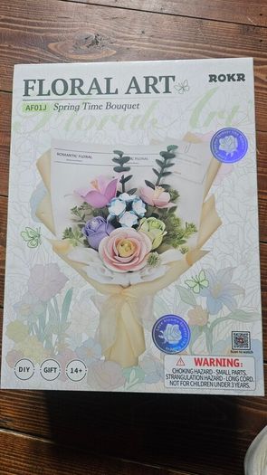 Rokr Floral Art bouquet kit
