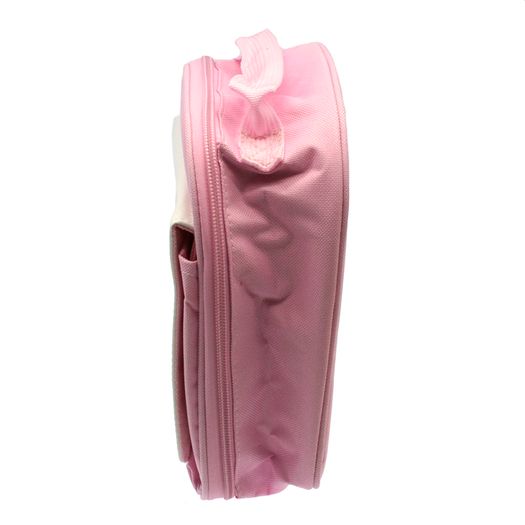 Pink Lunch Bag for Kids with custom printed personalised photo or image / back to school stationery