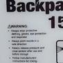 TAHOE 15 Litre Backpack Sprayer in excellent condition Image 4