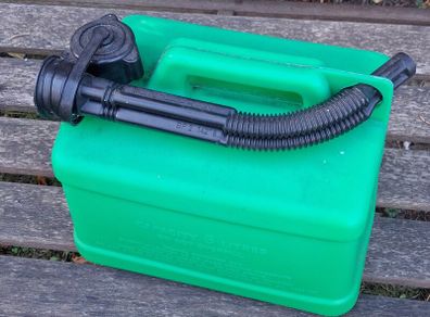 Petrol Container, 5L Plastic, Green
