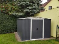 main image for ad XL Metal Shed Tool Shed, Galvanised Metal