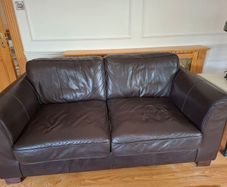 soft leather sofa 3 to sell