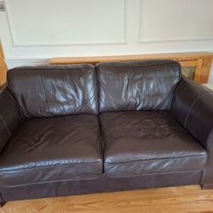 soft leather sofa 3 to sell