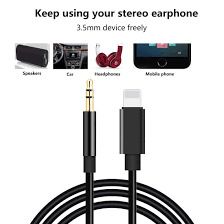 iphone lighting to 3.5mm Audio Cable