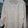 Vintage Golden Spiderweb Handknit Jumper, AV Image 7
