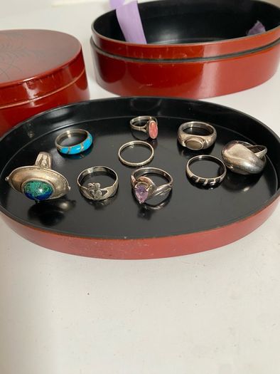 silver rings