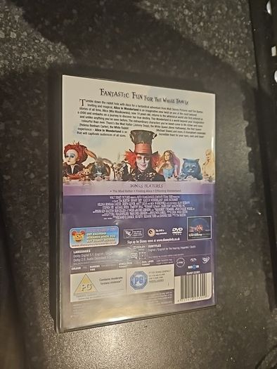 Alice in Wonderland DVD
