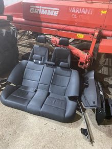 BMW E90 Black Leather Interior Heated  Seats