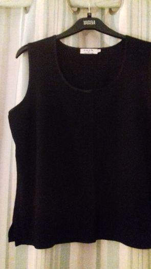 D.E.C.K. black sleeveless top