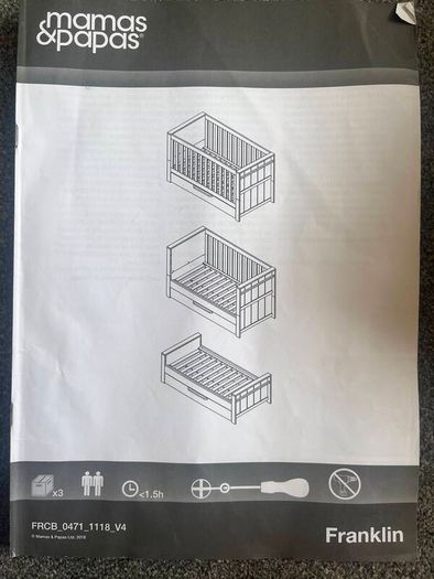 Mamas & Papas Cotbed Cot