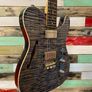 Suhr Alt T Limited Edition Flamed Denim Blue Image 2