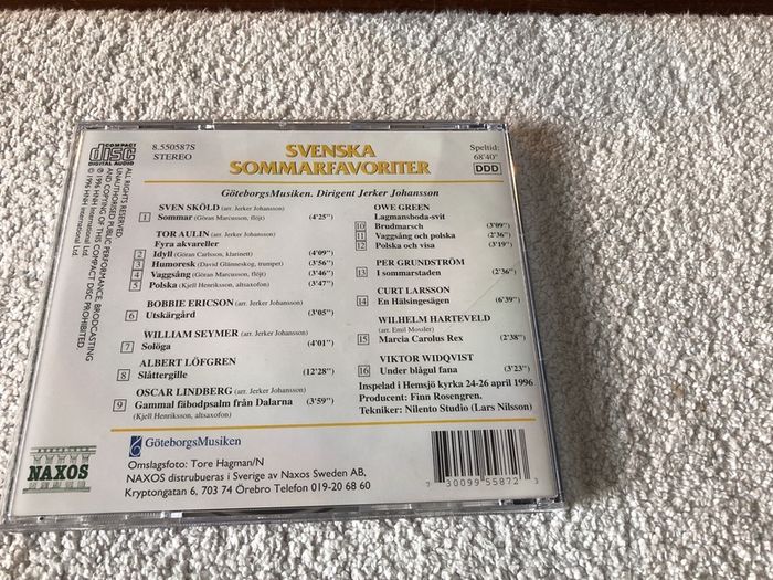Svenska Sommarfavoriter 3 CD Boxset