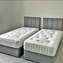 New Stylish single ,Double 4ft, 4ft6, King 5ft And 6ft Superking Sizes Divan Beds Instock. Drawers And Optional Tufted Mattresses Available. Free Delivery Image 10