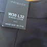 Mens Black Slim Fit Suit Trousers Image 2