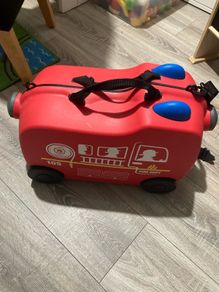ride-on suitcase fire truck