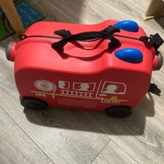 ride-on suitcase fire truck